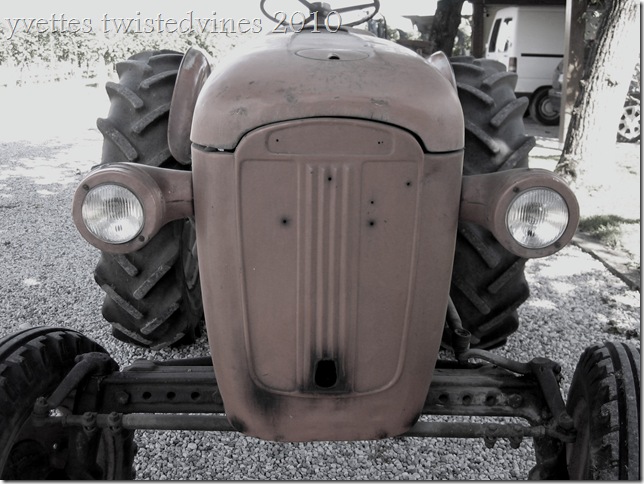 old tractor f