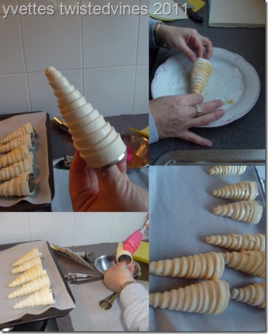 making cream horn cases