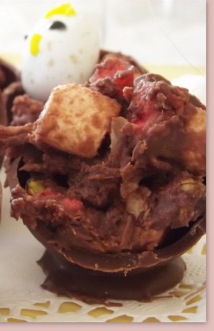 rocky road choc cups1